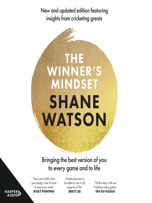 Title details for The Winner's Mindset by Shane Watson - Available